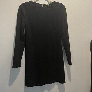 Gianni Bini Black Long Sleeve Dress, Size X-Small